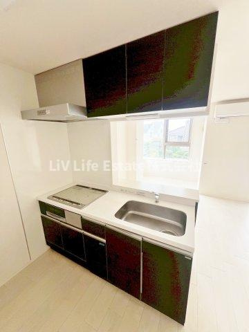 東大和市南街３丁目の賃貸マンションのキッチン