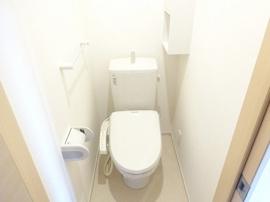 シンプルで使いやすいトイレです