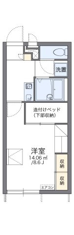 代表的な間取のため実際の間取とは異なる場合があります