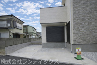 【駐車場】 | 昭島市田中町１丁目新築 | 敷地面積約５２坪　カースペース３台分あり