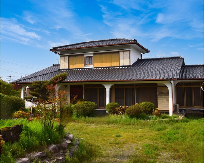 久留米市田主丸町地徳　戸建6DKの外観