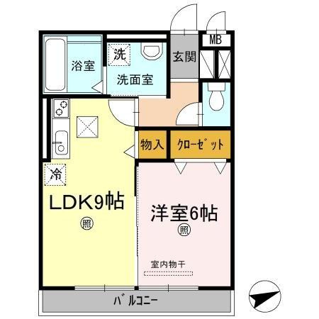 ステラⅡの間取り