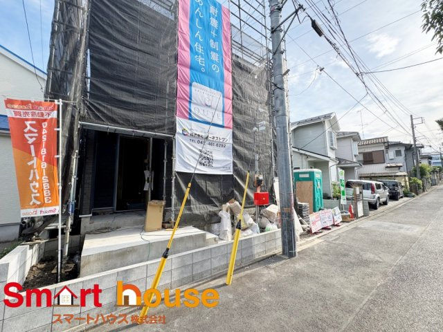 相模原市中央区淵野辺本町第36　新築1棟の前面道路含む現地写真