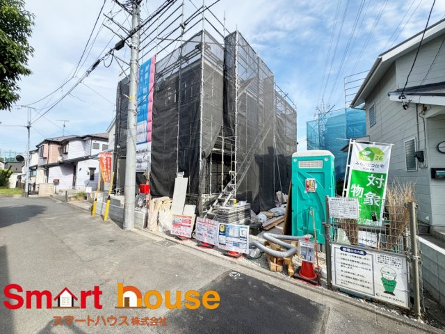 相模原市中央区淵野辺本町第36　新築1棟の前面道路含む現地写真