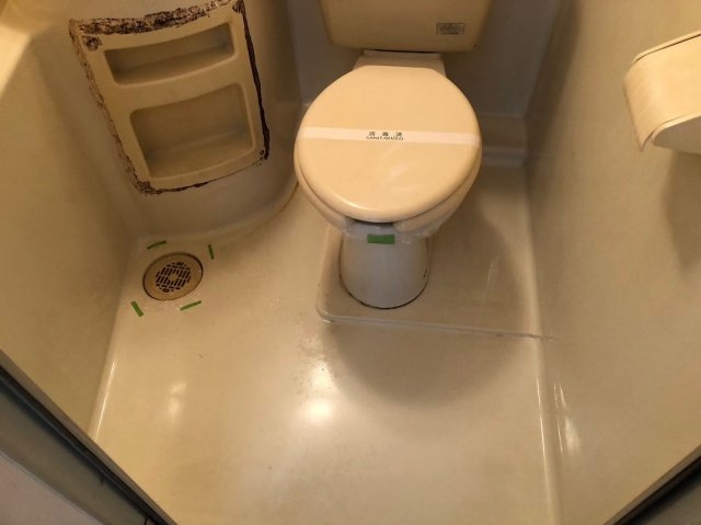 ポケットハウスのトイレ|清潔感のあるトイレです