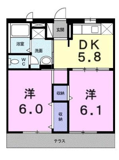 【間取り】 | エルディム小栗