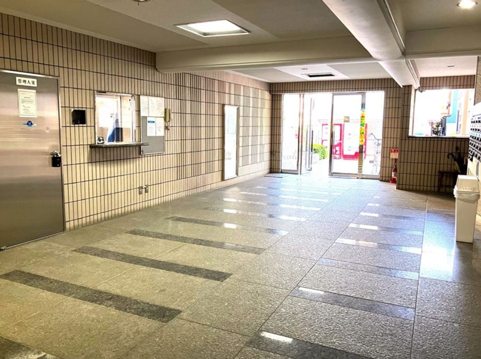 リヴェールミナミヤワタのロビー