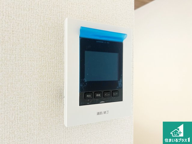 29日(土)30日(日)現地ご見学可能！　西宮市東鳴尾町　新築一戸建ての防犯設備|カラーモニターインターホン！声だけでなく来訪者の姿や顔がモニターで確認できるので、小さなお子様がいらっしゃるご家庭でも安心できます！