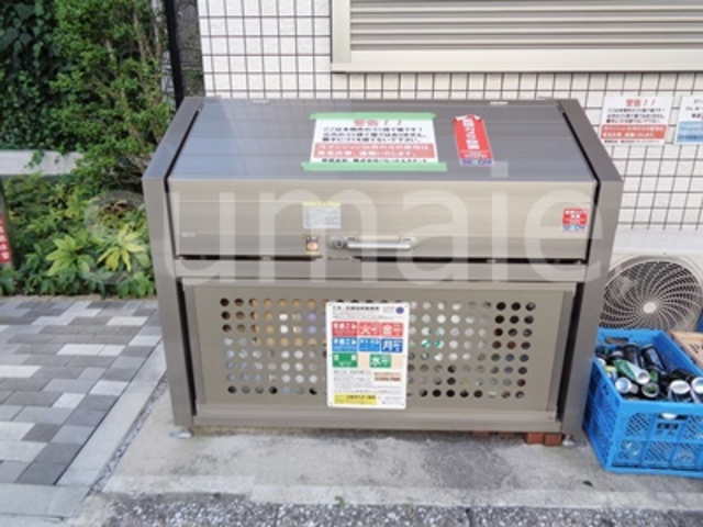 ジェノヴィア田端Ⅲグリーンヴェールのその他共用部分|敷地内ごみ置き場です