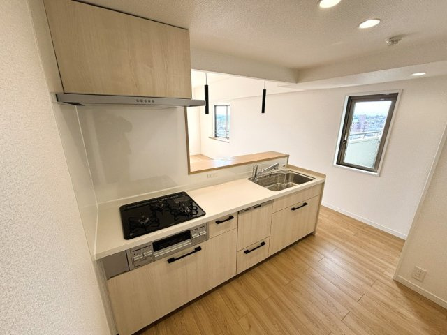 野村新瀬戸ヒルズ・ウインザーズパークウエストウィングのキッチン|使いやすいキッチンです