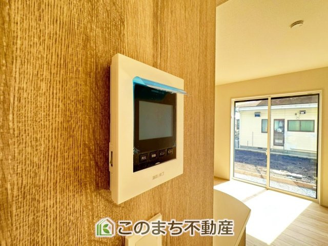 ブルーミングガーデン宇都宮市石井町の設備|ＴＶモニター付きインターホンで防犯面もしっかり安心♪
