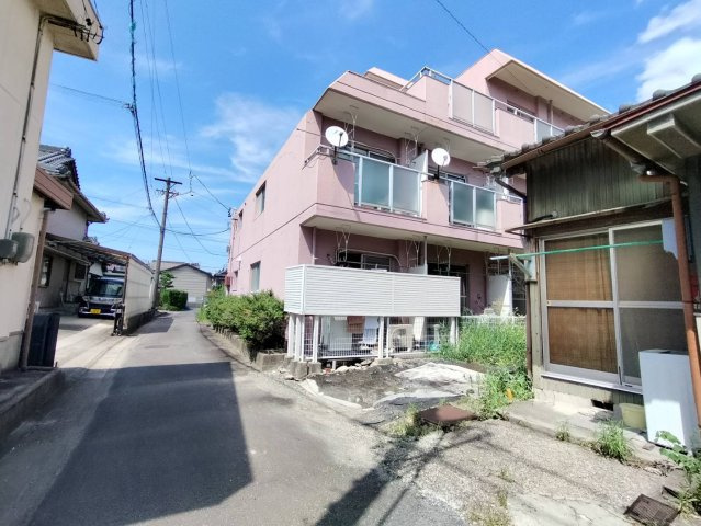 旭ハイツの外観|外はこのようになっています