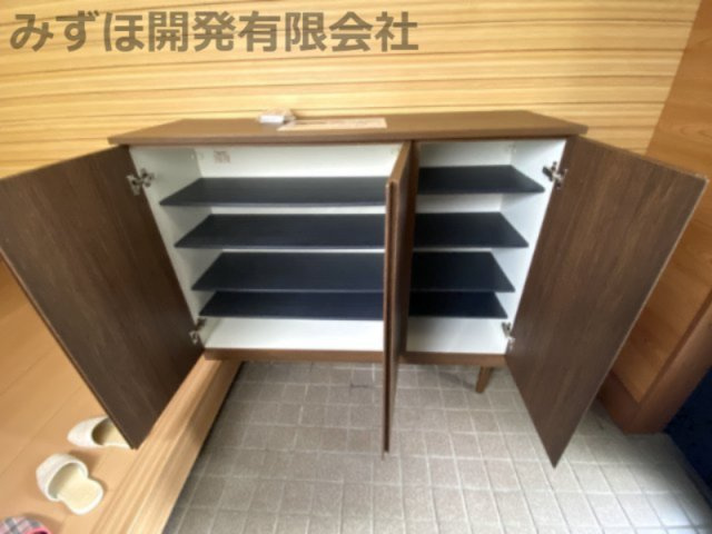 仙台市青葉区川平5丁目7-6の玄関|シューズボックス