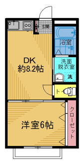 【間取り】 | グッデイハイツⅡ