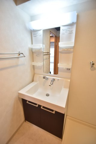 大阪市城東区関目１丁目の賃貸マンションの洗面所