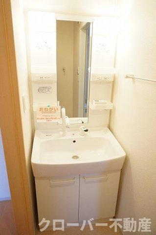 アスランリバーウエストＡの洗面所