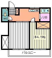スカイコーポの間取り