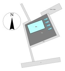 三戸郡五戸町字熊ノ沢頭の区画図|【リフォーム前】区画図です。