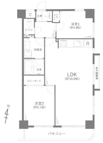 【間取り】 | ドムール江古田