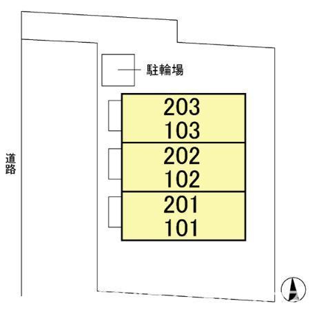メイプルヒルの区画図