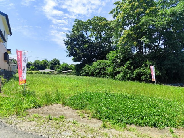 東松山市東平売地の外観|更地につき、すぐに建築プランを立てられます