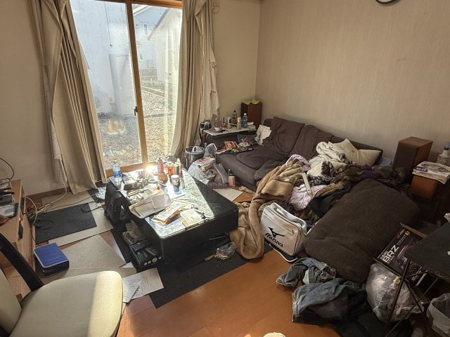 久米郡美咲町打穴　中古住宅4LDKの居間・リビング