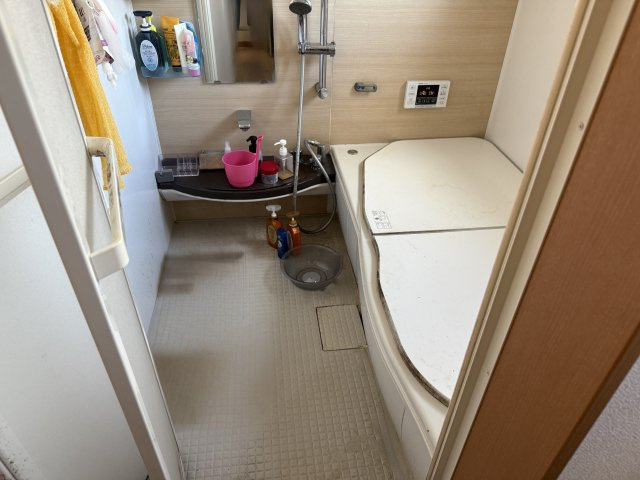 久米郡美咲町打穴　中古住宅4LDKの浴室