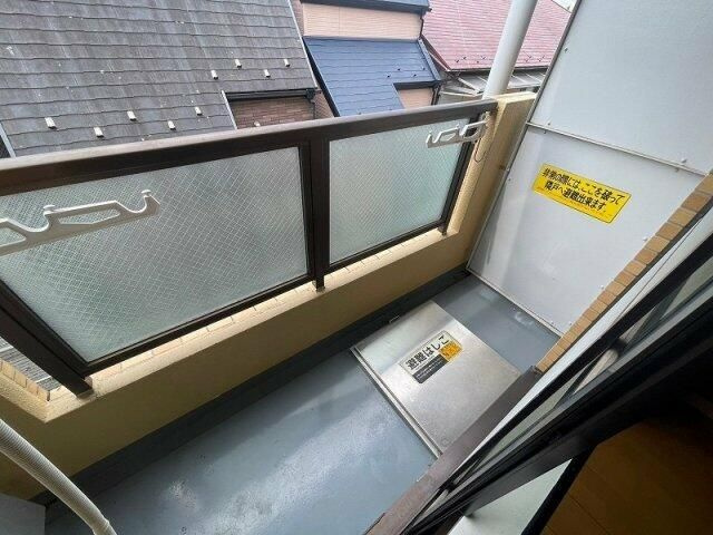 ライオンズマンション椎名町のバルコニー