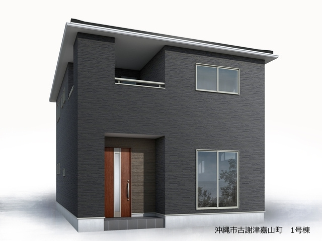 リーブルガーデン沖縄市古謝津嘉山町の外観パース