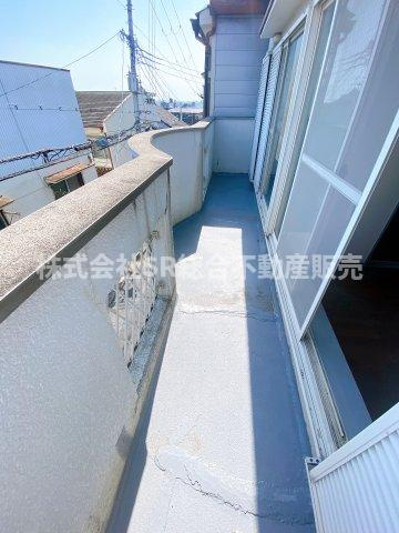 客坊町中古戸建のバルコニー|陽当たり良好で洗濯物が乾きやすいです♪
