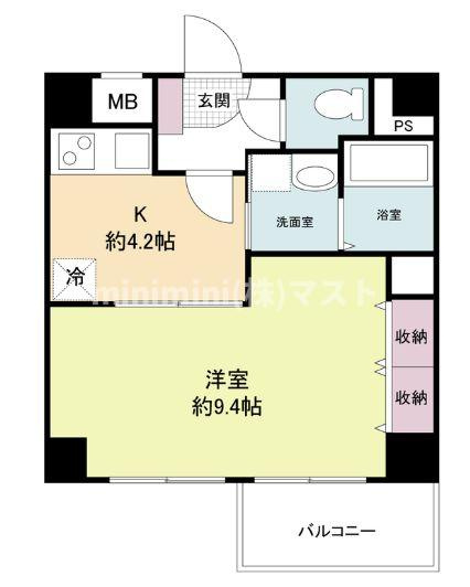 Ｗｉｌｌ　Ｄｏ堺筋本町の間取り