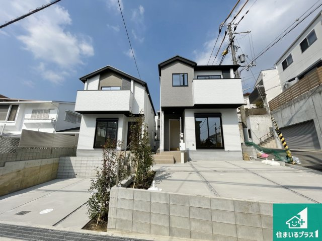 芦屋市朝日ケ丘町　第1期　未入居の外観|安心の10年保証！外観を美しく保ち、雨水で汚れを落とします！気になることがありましたら、お気軽にお問い合わせください！