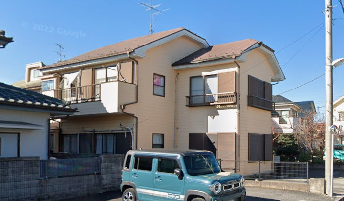 あきる野市　一棟アパートの外観