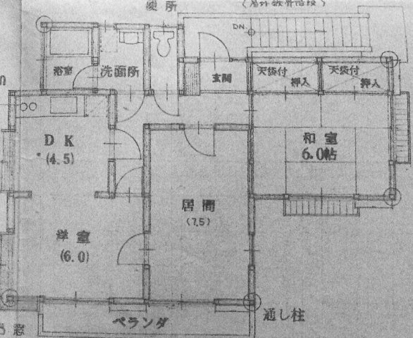 あきる野市　一棟アパートの間取り