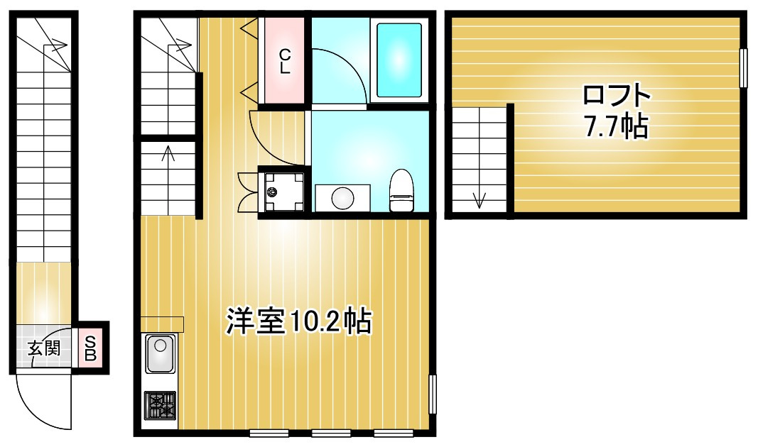 コレクション名駅西|名古屋市の賃貸ならMy賃貸の間取り|コレクション名駅西