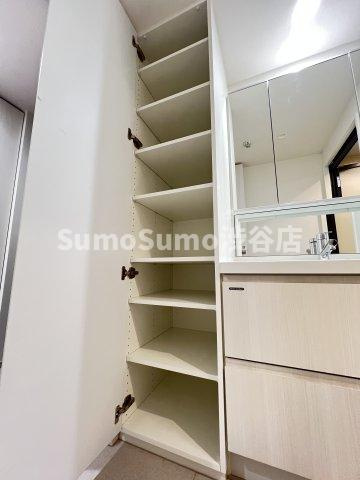 ルミークアン目黒の収納|専用の収納スペースです