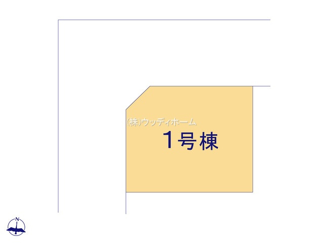春日部市緑町6期　新築一戸建ての区画図