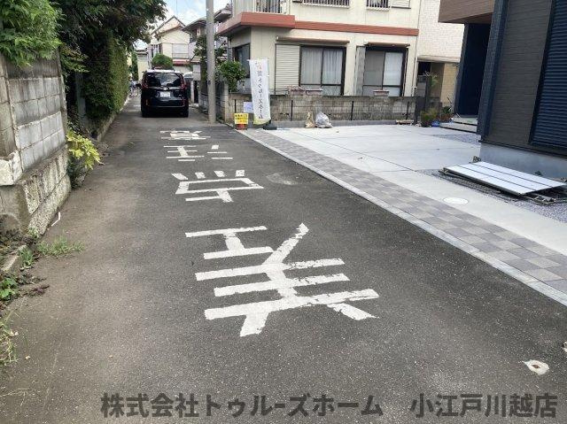 【前面道路含む現地写真】 | 川越市大字寺尾　新築戸建