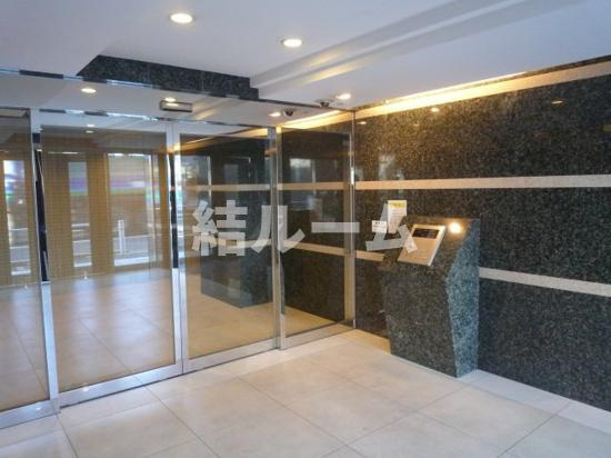 板橋区坂下３丁目の賃貸マンションのロビー