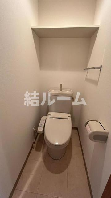 板橋区坂下３丁目の賃貸マンションのトイレ