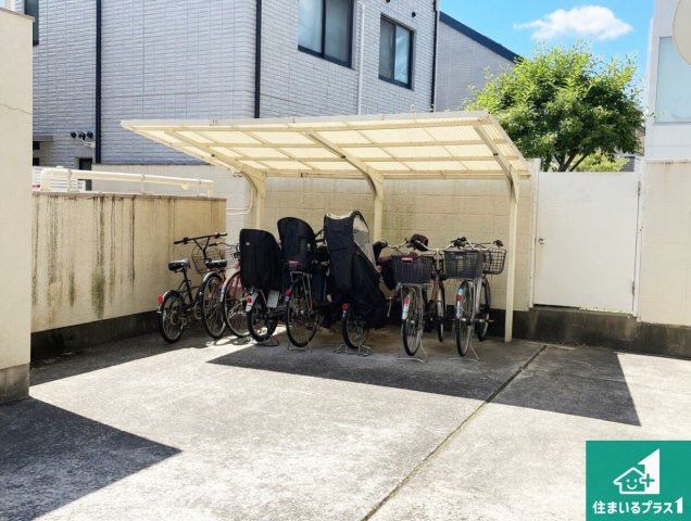 芦屋精道スカイハイツのその他共用部分|共用部（駐輪場）