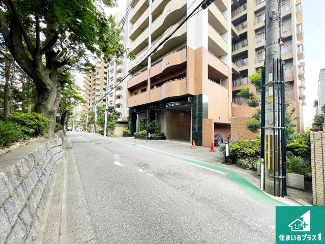 ライオンズマンション宝塚武庫川町の外観|車通りの少ない前面道路！お子様がいらっしゃるご家族でも安心！