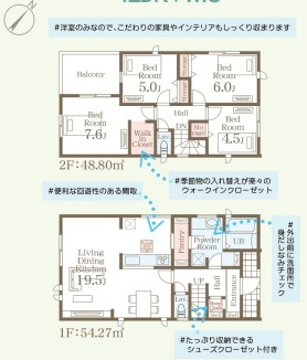 リーブルガーデン鹿児島市西陵第三の間取り
