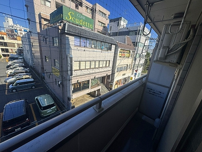 グレースコートのバルコニー