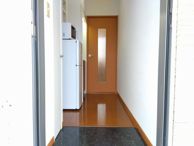 レオパレス桜坂の玄関
