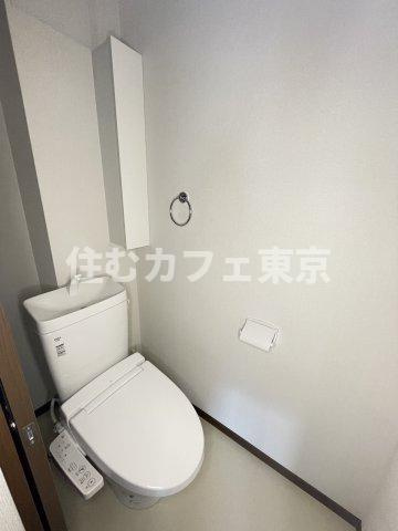 立川市栄町２丁目のアパートのトイレ