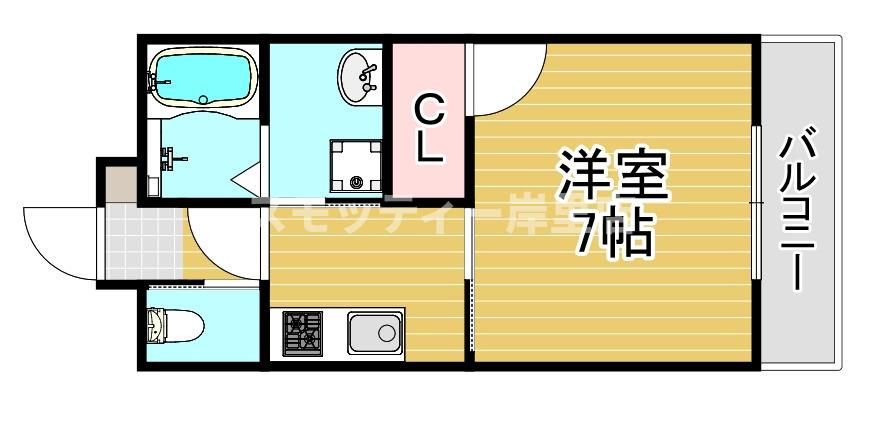 シービヤンネトールの間取り