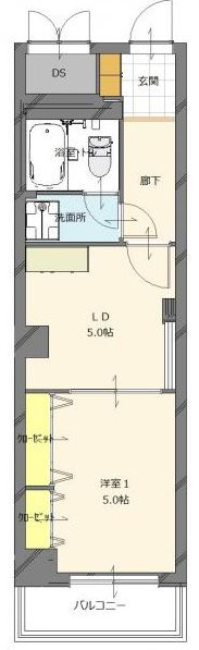 【間取り】 | ライオンズマンション舞鶴第3☆仲介手数料無料☆