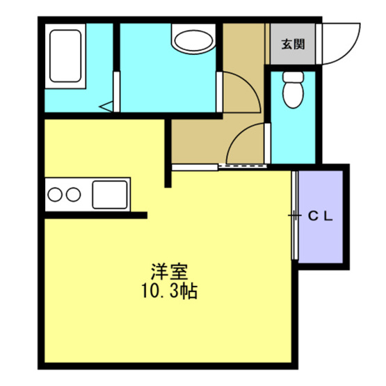 【間取り】 | メイプル弐拾四番館
