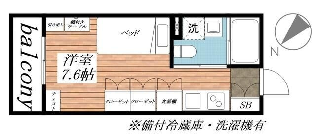 Ｌｉｇｅｒｅ南行徳Ｅａｓｔの間取り